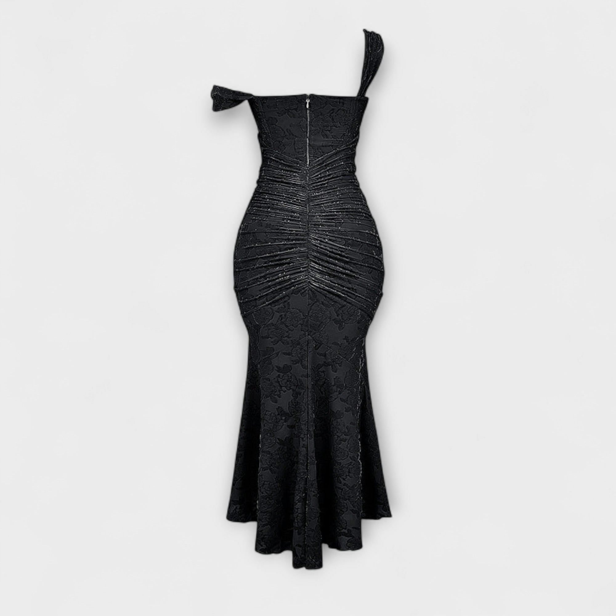 Renske - Langes Kleid mit elegantem und raffiniertem Korsett